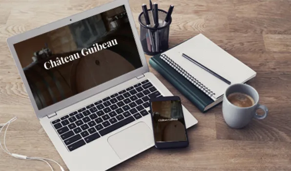 Nouveau support de communication web, Puisseguin, Château Guibeau